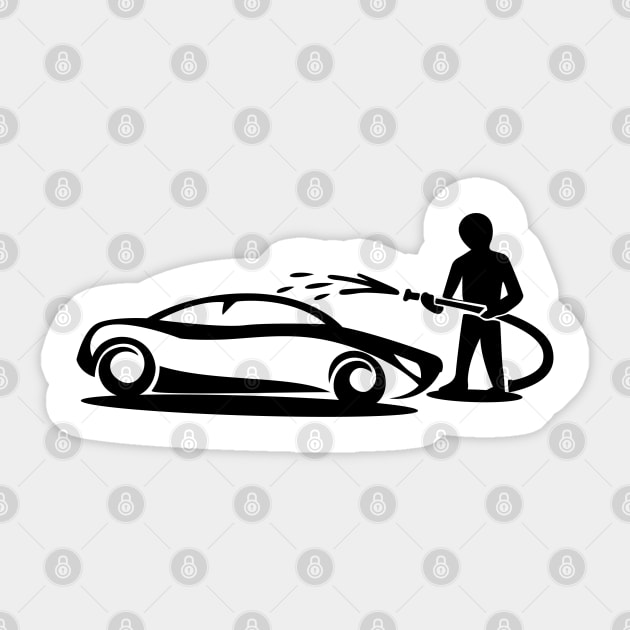 Car Wash Sticker by Whatastory